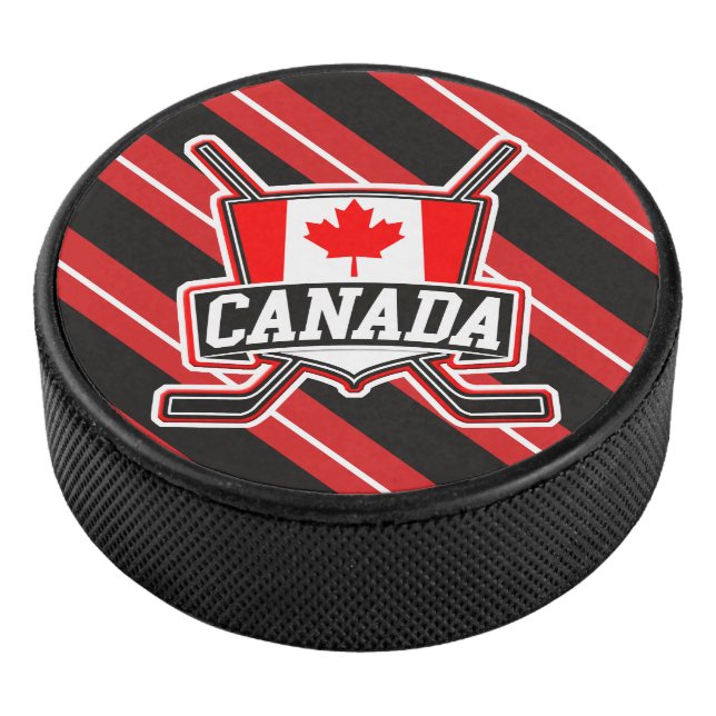 Canada Canadian Ice Hockey Team Puck (3/4)