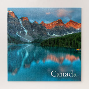 Canada Canadian Lake Banff Jigsaw Puzzle
