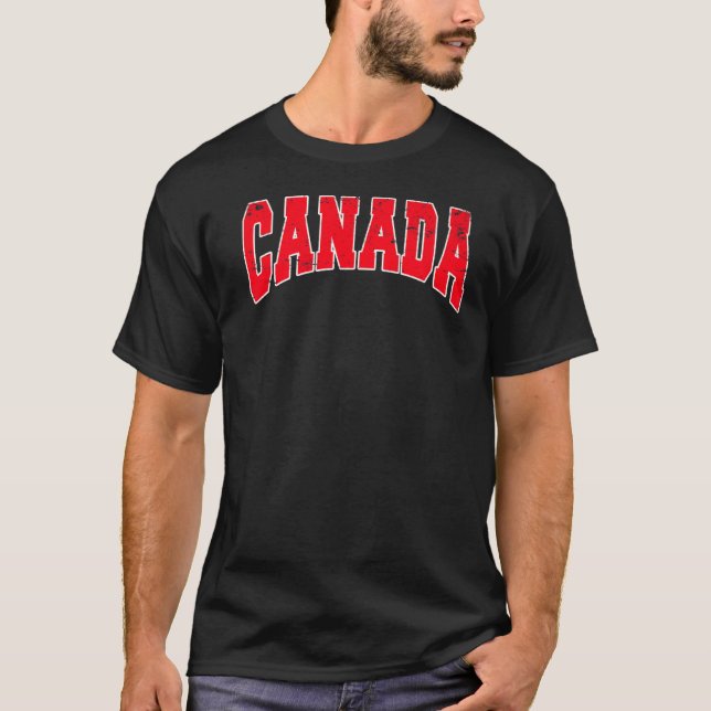 CANADA CANADIAN   T-Shirt (Front)