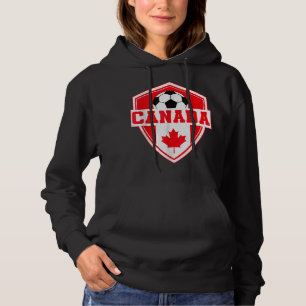 Canada Canadians Rouges Football Soccer Fan Jersey Hoodie