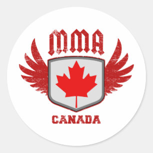Canada Classic Round Sticker