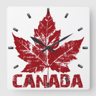 Canada Clock Cool Canada Souvenir Wall Clocks Gift