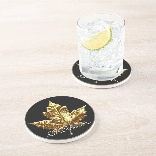 Canada Coaster Gold Canada Team Coaster (Side)