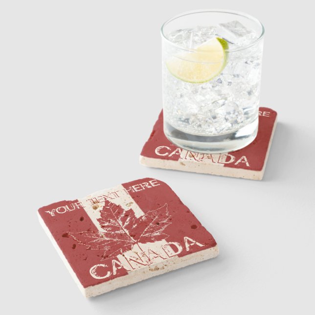 Canada Coasters Cool Canada Souvenir Coasters (Side)