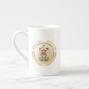 Canada Coat of Arms Bone China Mug