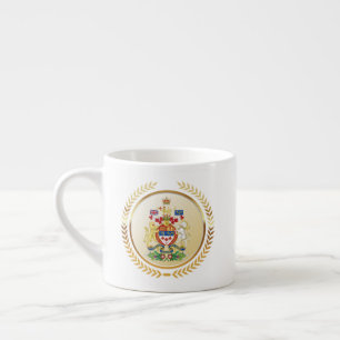 Canada Coat of Arms Espresso Cup