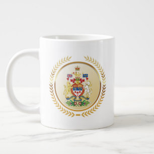 Canada Coat of Arms Large Coffee Mug