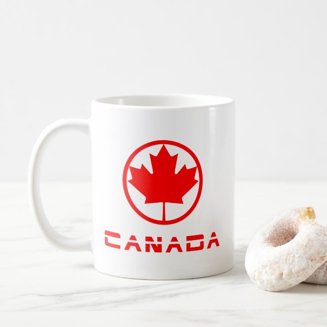 Canada Coffee Mug (With Donut)