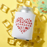 Canada Collage Heart