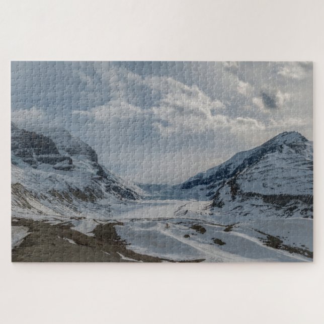 Canada Columbia Icefield Panorama Jigsaw Puzzle (Horizontal)