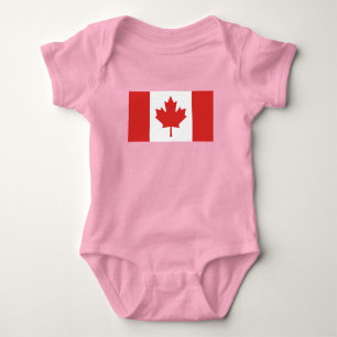Canada Country Flag-27098 Baby Bodysuit