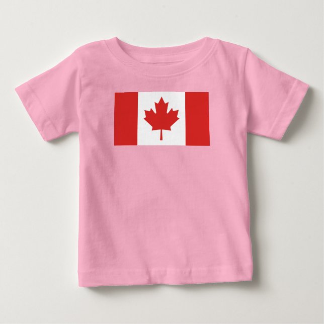 Canada Country Flag Baby T-Shirt (Front)