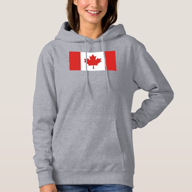 Canada Country Flag Hoodie (Front)