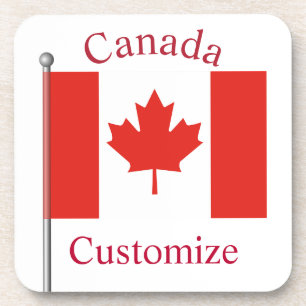Canada Country Flag Thunder_Cove Coaster