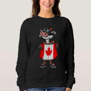 Canada Cow Fan Sweatshirt