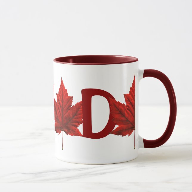 Canada Cups Mugs Canada Maple Leaf Souvenir Cup (Right)
