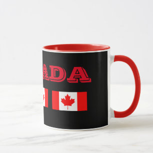 Canada Custom 11 oz Ringer Mug