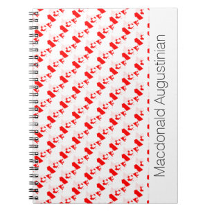 CANADA Custom Add Your Name Notebook Journal