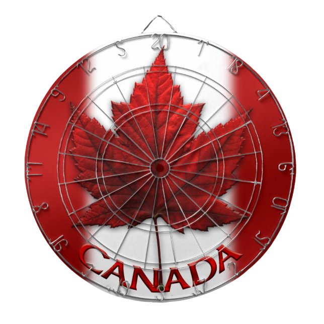 Canada Dartboard Canada Flag Souvenir Dartboards (Front)
