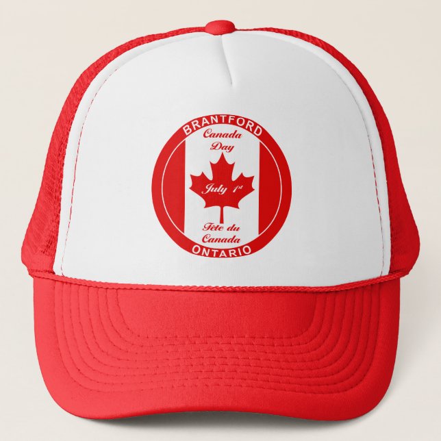 CANADA DAY BRANTFORD Baseball Cap (Front)
