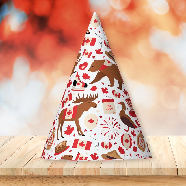 Canada Day Canadian Party Hat (Creator Uploaded)