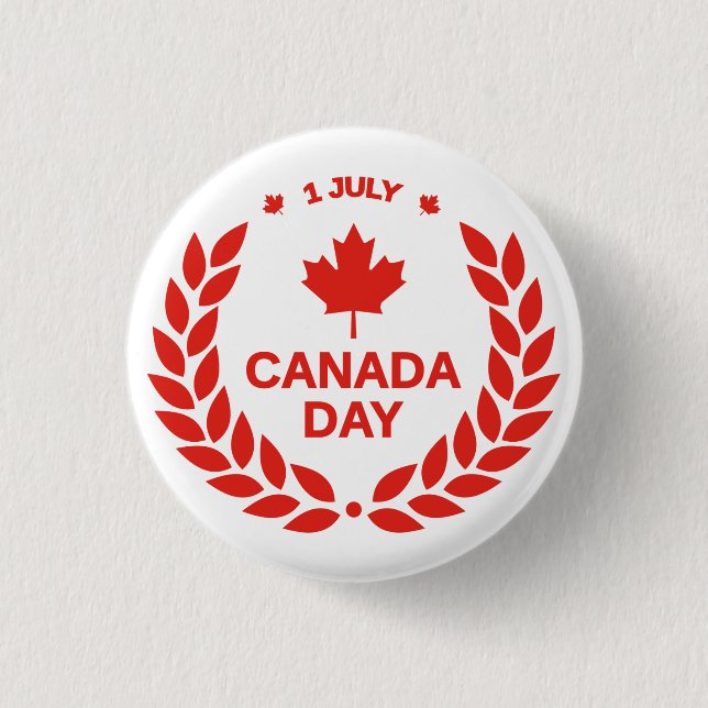 Canada Day Celebration-24658 3 Cm Round Badge (Front)