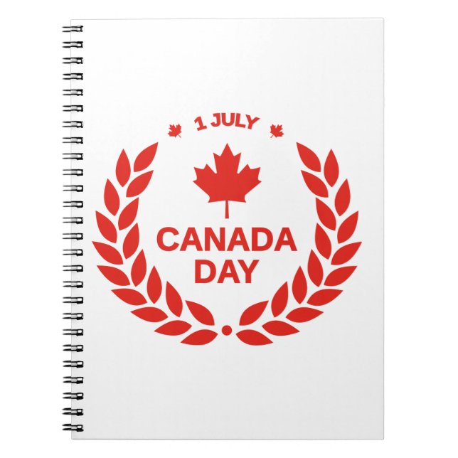 Canada Day Celebration-24658 Notebook (Front)