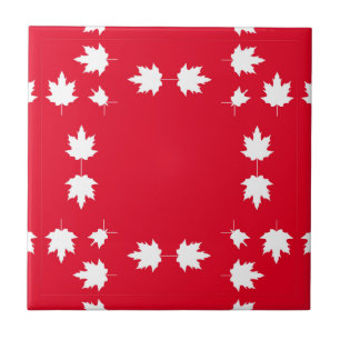 canada day ceramic tile