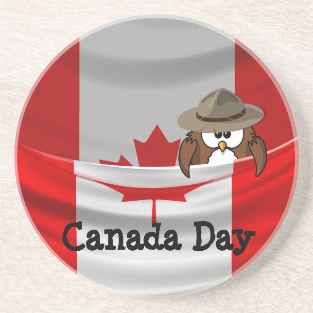 Canada Day Coaster (Front)