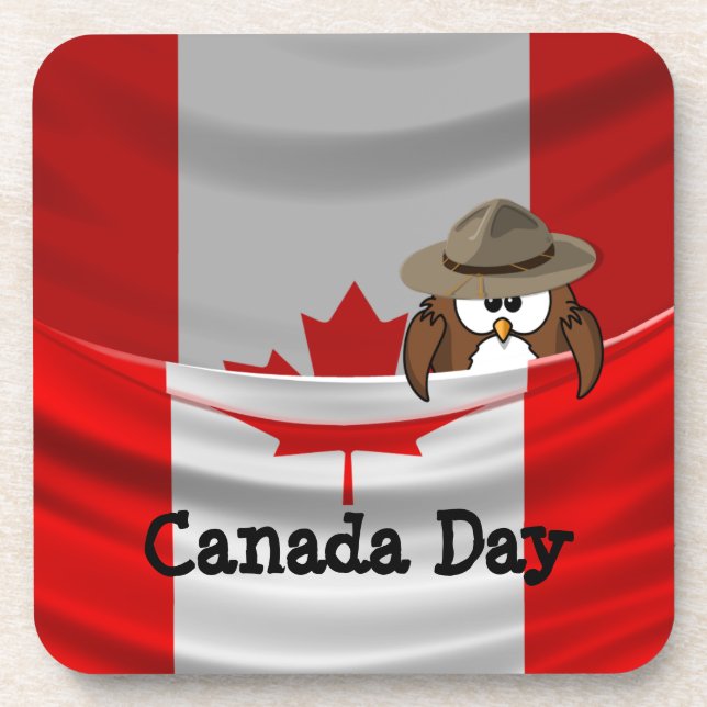 Canada Day Coaster (Front)