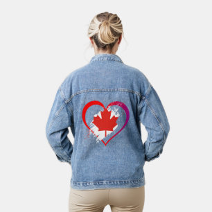 Canada Day Denim Jacket