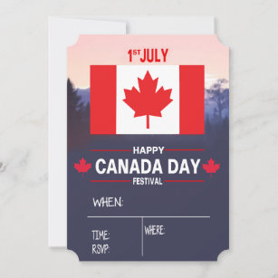 Canada Day Festival Invitation