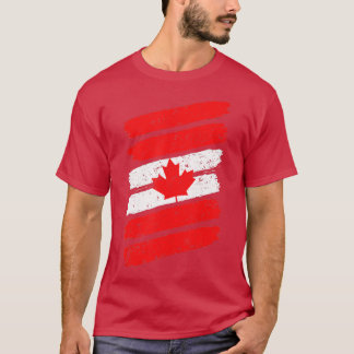 Canada Day Flag Vintage Men Women Kids Toddler Boy T-Shirt