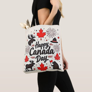 Canada Day Fun Vibes Tote Bag