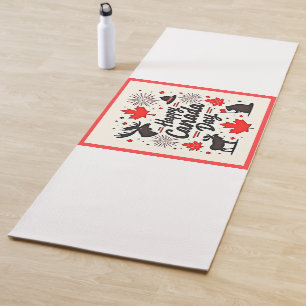 Canada Day Fun Vibes Yoga Mat