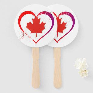 Canada Day Hand Fans