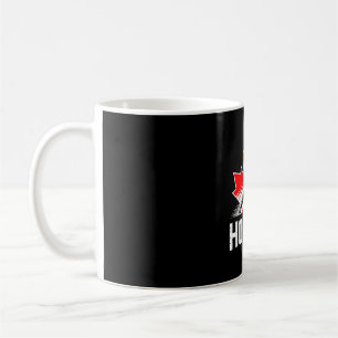 Canada day hockey patriotic maple leaf canadian coffee mug