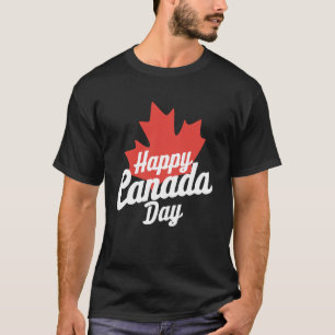Canada Day Maple Leaf Canadian National Flag Day P T-Shirt