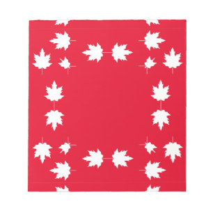 canada day notepad