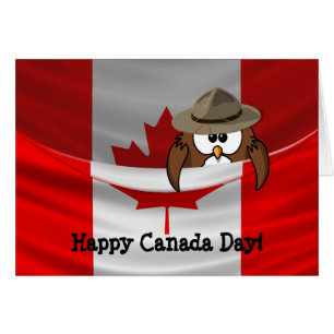 Canada Day owl