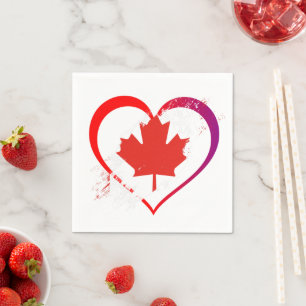 Canada Day Paper Napkins