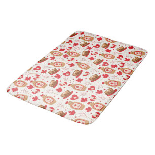 Canada Day Party Bath Mat