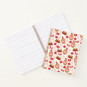 Canada Day Party Notebook