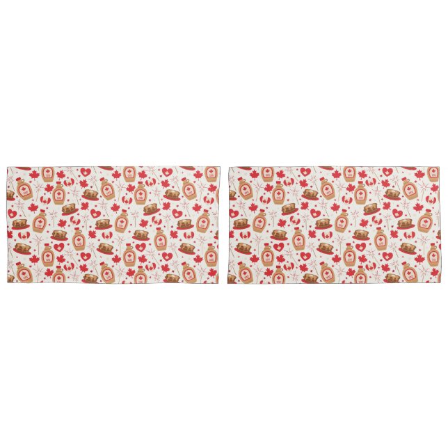 Canada Day Party Pillowcases (Front-Set)