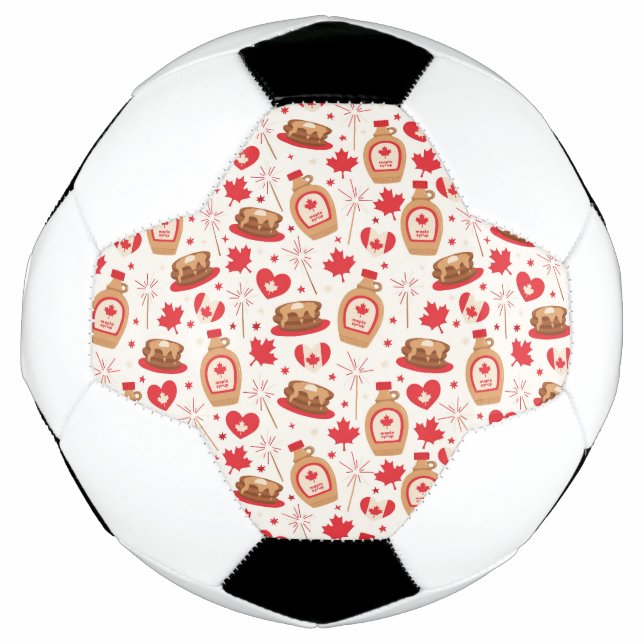 Canada Day Party Soccer Ball (Front)