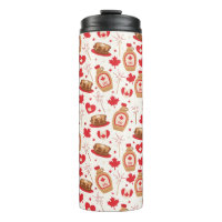 Canada Day Party Thermal Tumbler