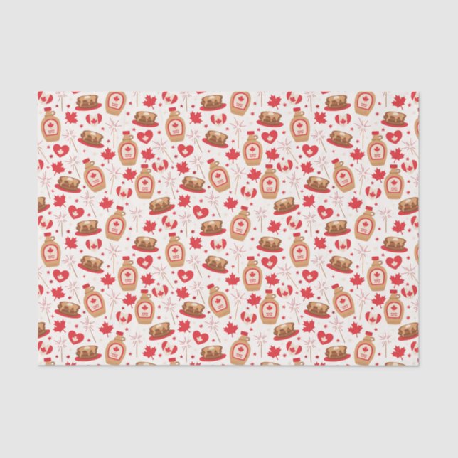 Canada Day Party Tissue Paper (Front)