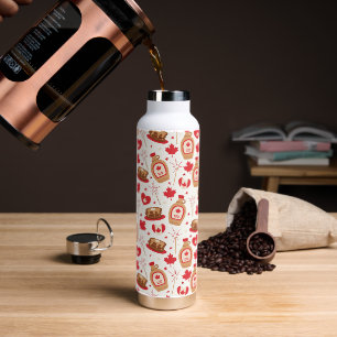 Canada Day Party Water Bottle