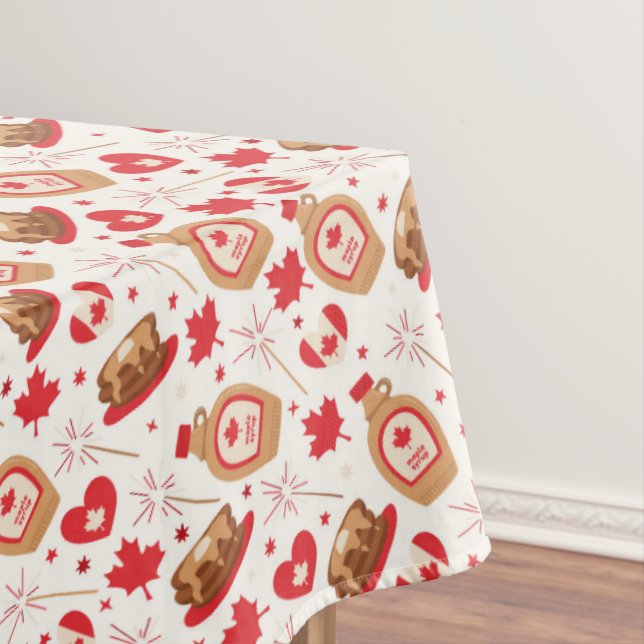 Canada Day Tablecloth (In Situ)