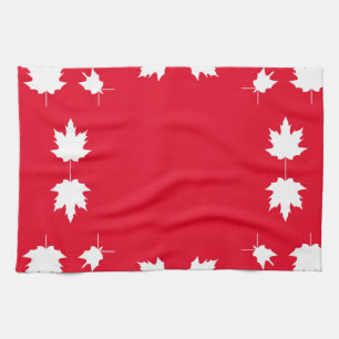 canada day tea towel